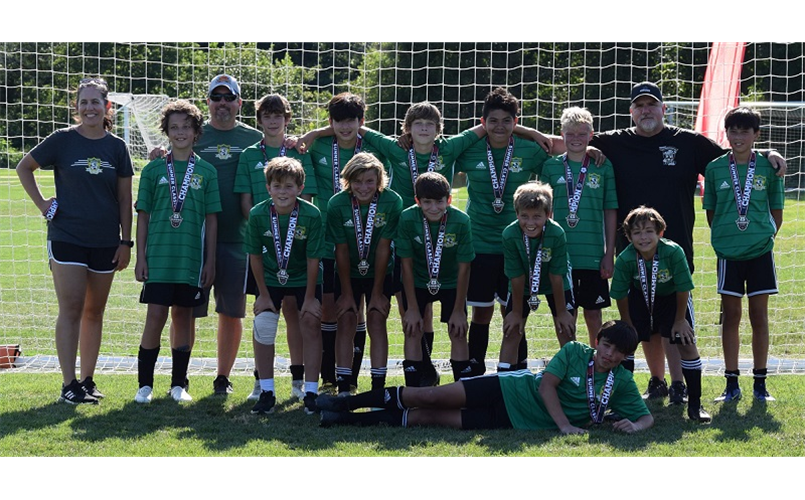 Dragons 09 (BU14) are Champs at Penn Fusion Summer Classic