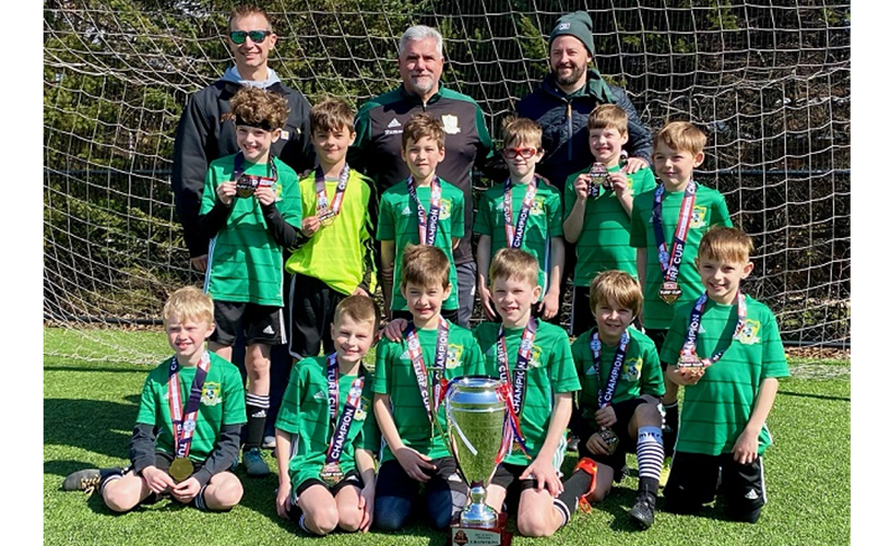 Dragons 14 (BU09) are Champs at FC Europa Turf Cup!