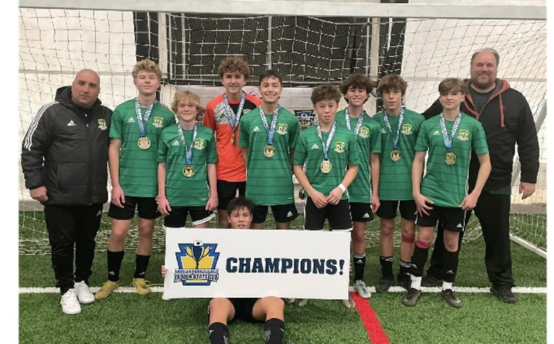 Dragons 08 (BU15) are Indoor State Cup Champs!